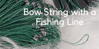 How to Make a Bow String with a Fishing Line-Step By Step Bow String with a Fishing Line